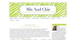 Desktop Screenshot of mixandchic.com